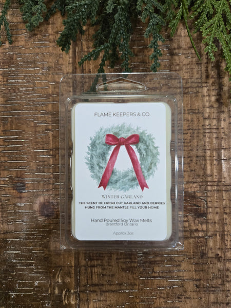 Winter Garland 3 oz Soy Wax Melt