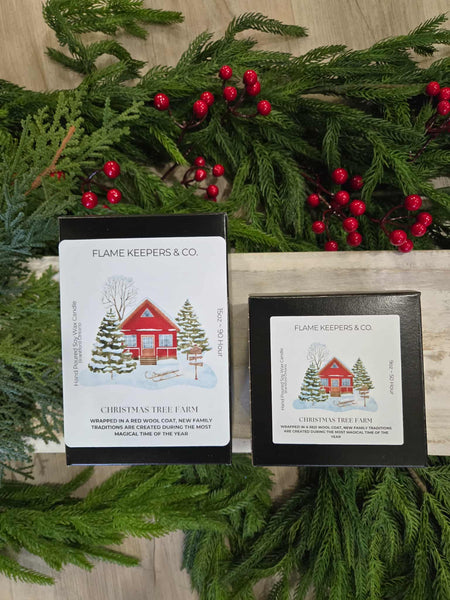 Christmas Tree Farm Speciality Soy Wax Candle - 3 Options