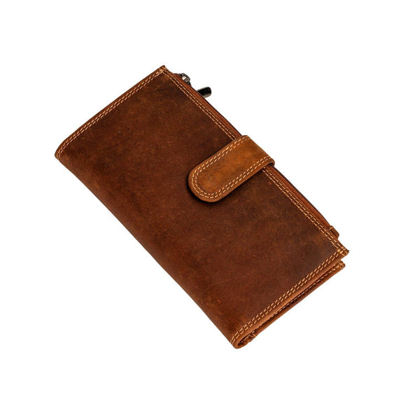 Leather Wallet GW2215: Brown