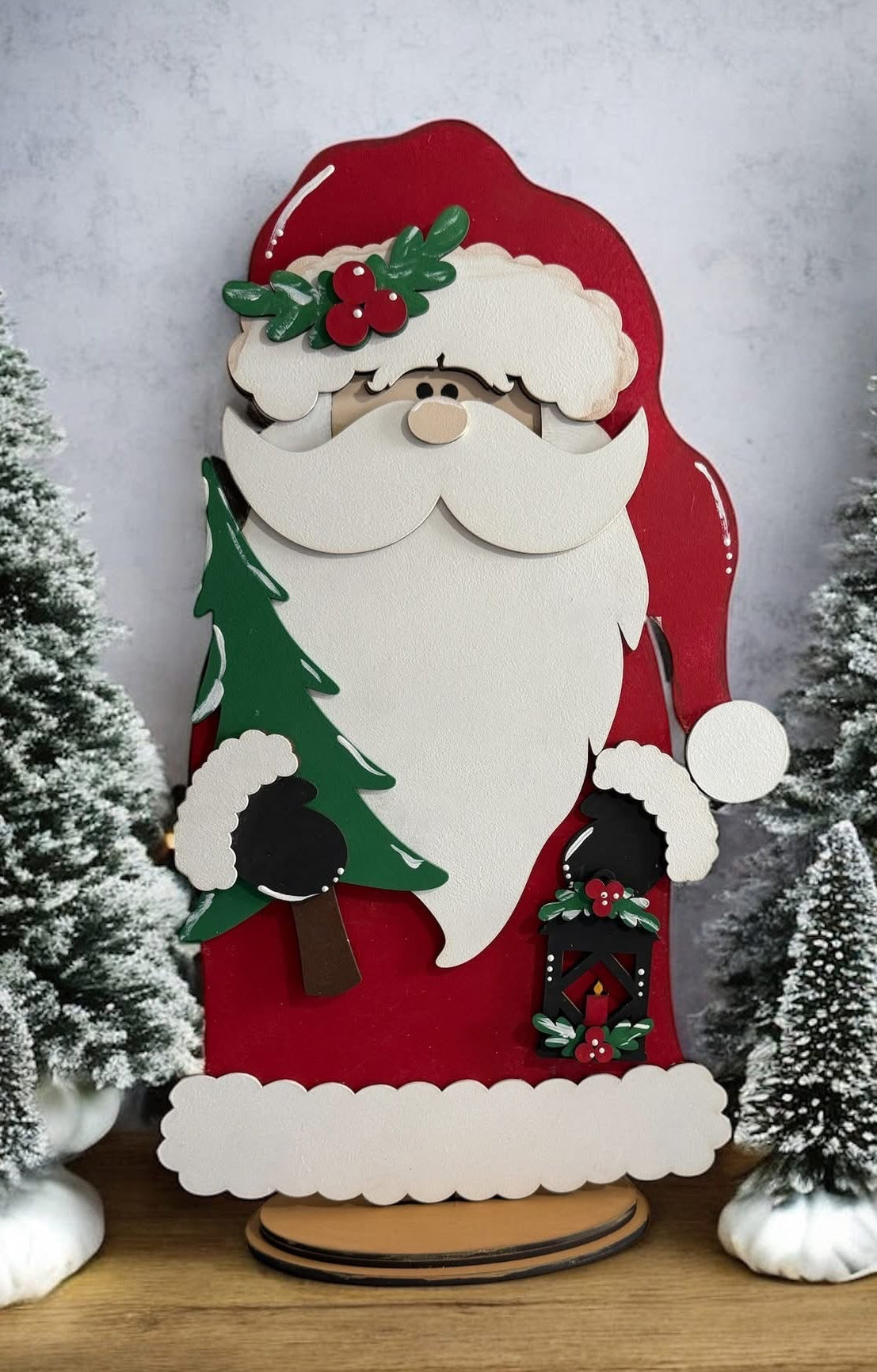 3D Standing Santa Instore Workshop Project