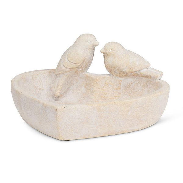 Heart Dish W/2 Birds