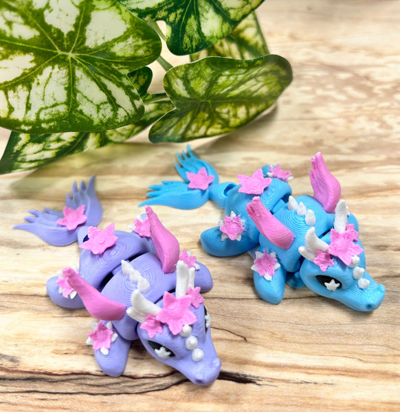 3D Printed Fantasy Dragon -Assorted Colours
