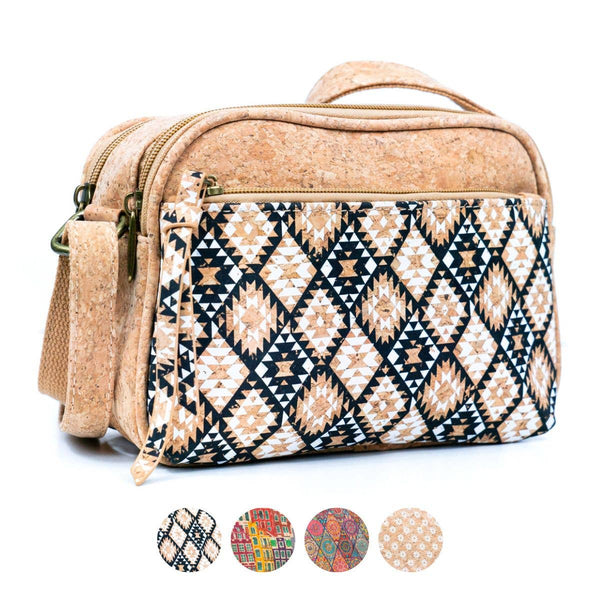 Natural Cork Women's Crossbody Bag BAG-2295: C