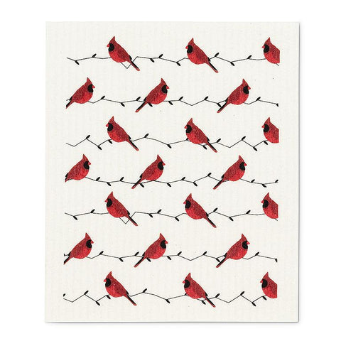 Cardinals Swedish Dish Cloth