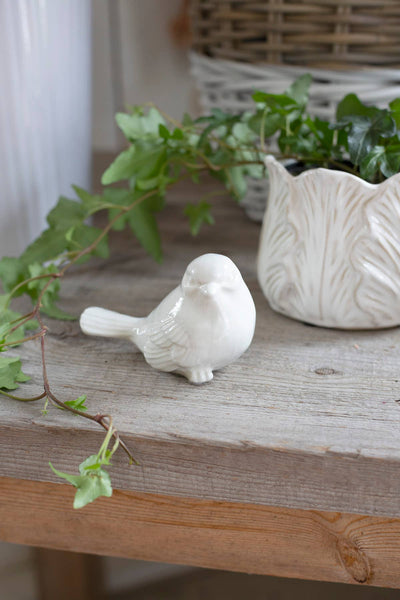 White Ceramic Bird - Assorted Styles