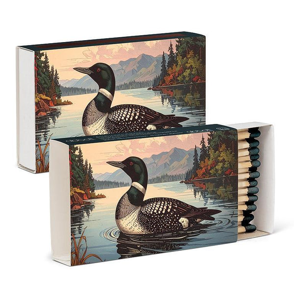 Swimming Loon Matches - 45 Sticks