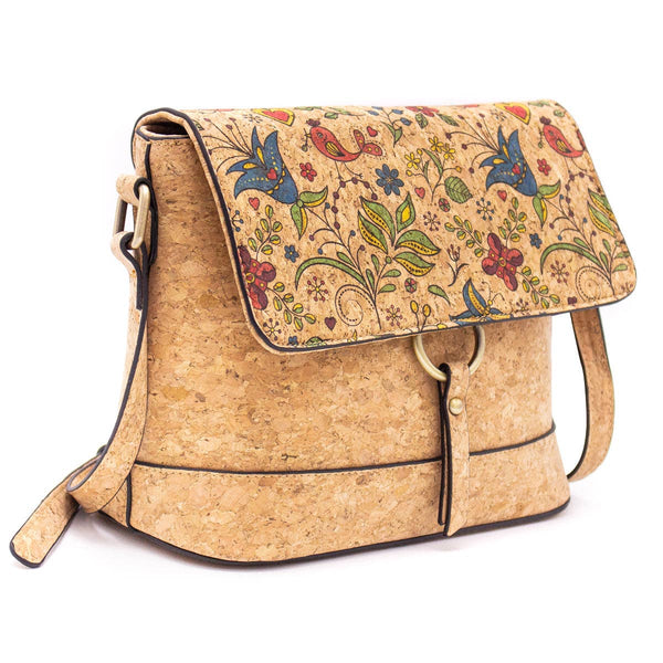 Cork crossbody Sardine pattern Bag-2019: C
