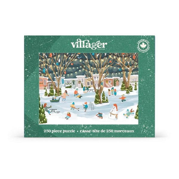 Neighbour Rink| 250 -Piece Puzzle | Designed in Canada