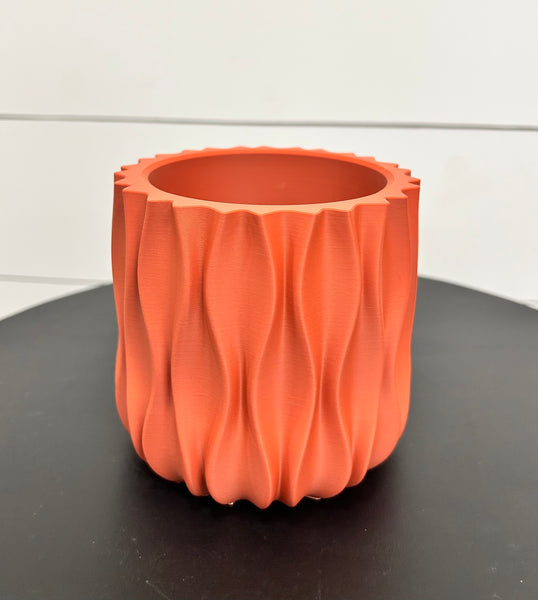 VM08 Woven Look Planter - Assorted Colours