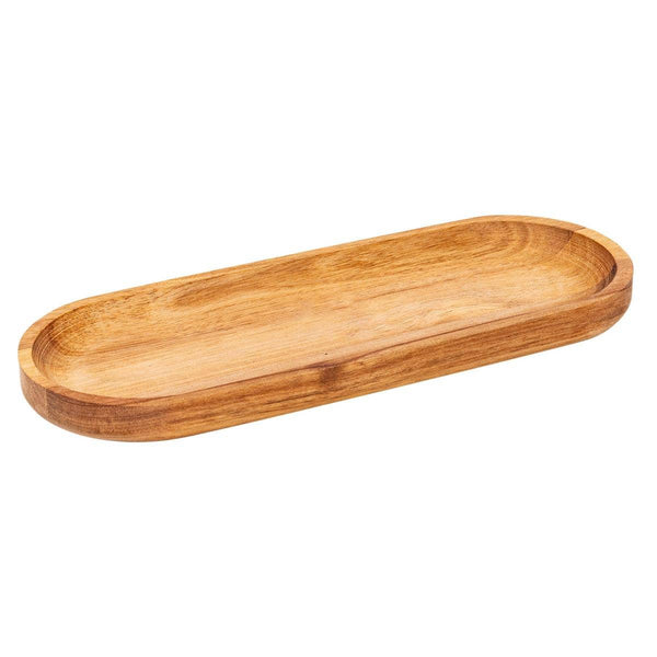 Acacia Wood Serving Tray, 27x10.2x2cm