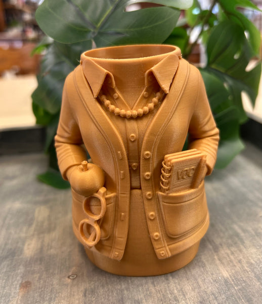 3D Printed Teacher Pen Holder - Assorted Colours