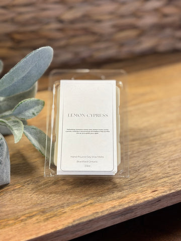 Lemon Cypress 3 oz Soy Wax Melt