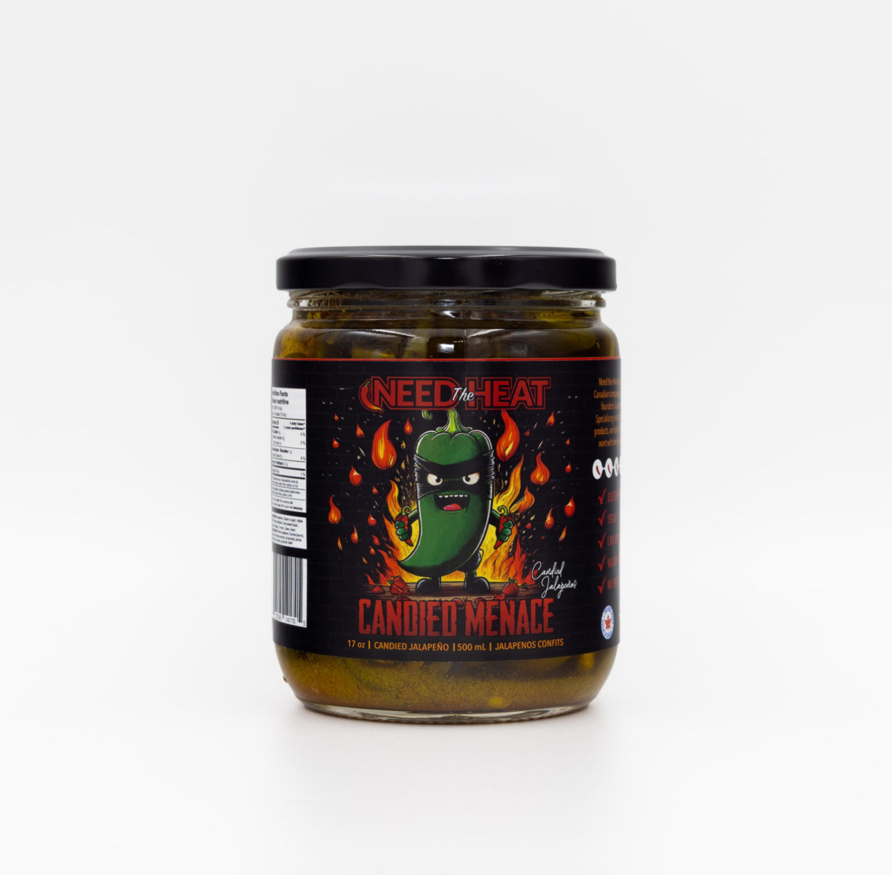 Need The Heat - Candied Menace Candied Jalapeno