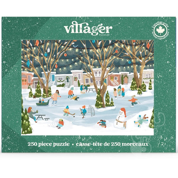 Neighbour Rink| 250 -Piece Puzzle | Designed in Canada