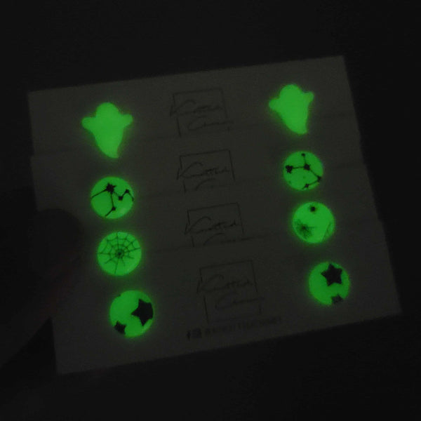 Glow In The Dark Stud Earrings - Assorted Styles