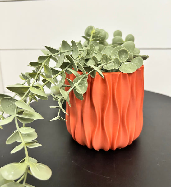 VM08 Woven Look Planter - Assorted Colours