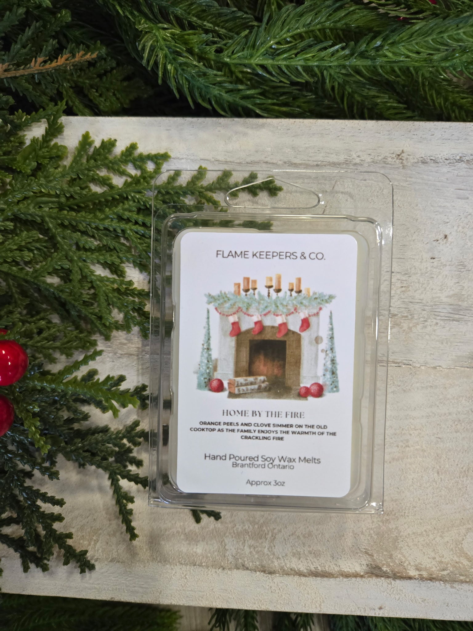 Home By The Fire 3 oz Soy Wax Melt