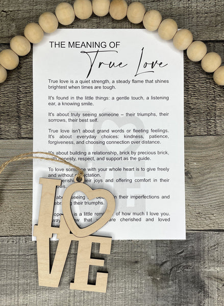 The Meaning Of True Love