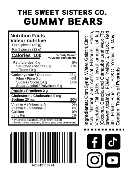 Gummy Bears - Freeze Dried Candies