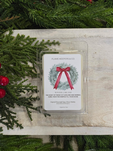 Winter Garland 3 oz Soy Wax Melt