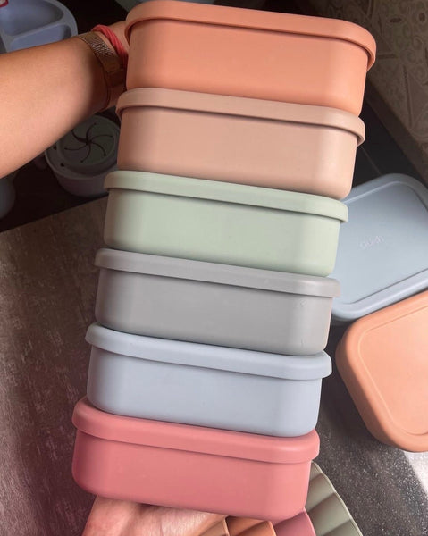 Engraved Single Compartment Lunch Box - 6 colour Options