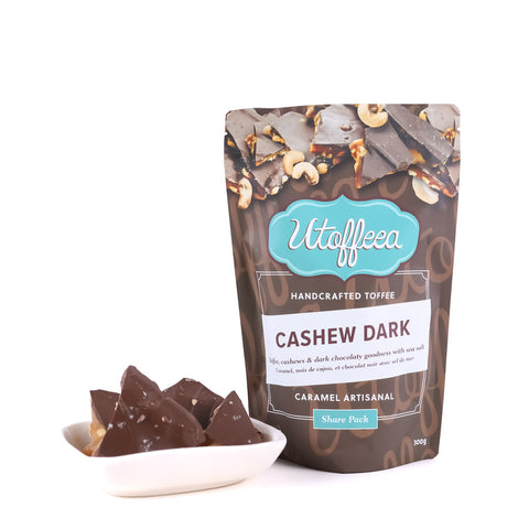 Utoffeea Cashew Dark 300g Bag