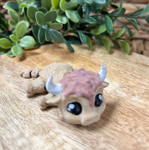 3D Printed Highland Cow- Assorted Styles