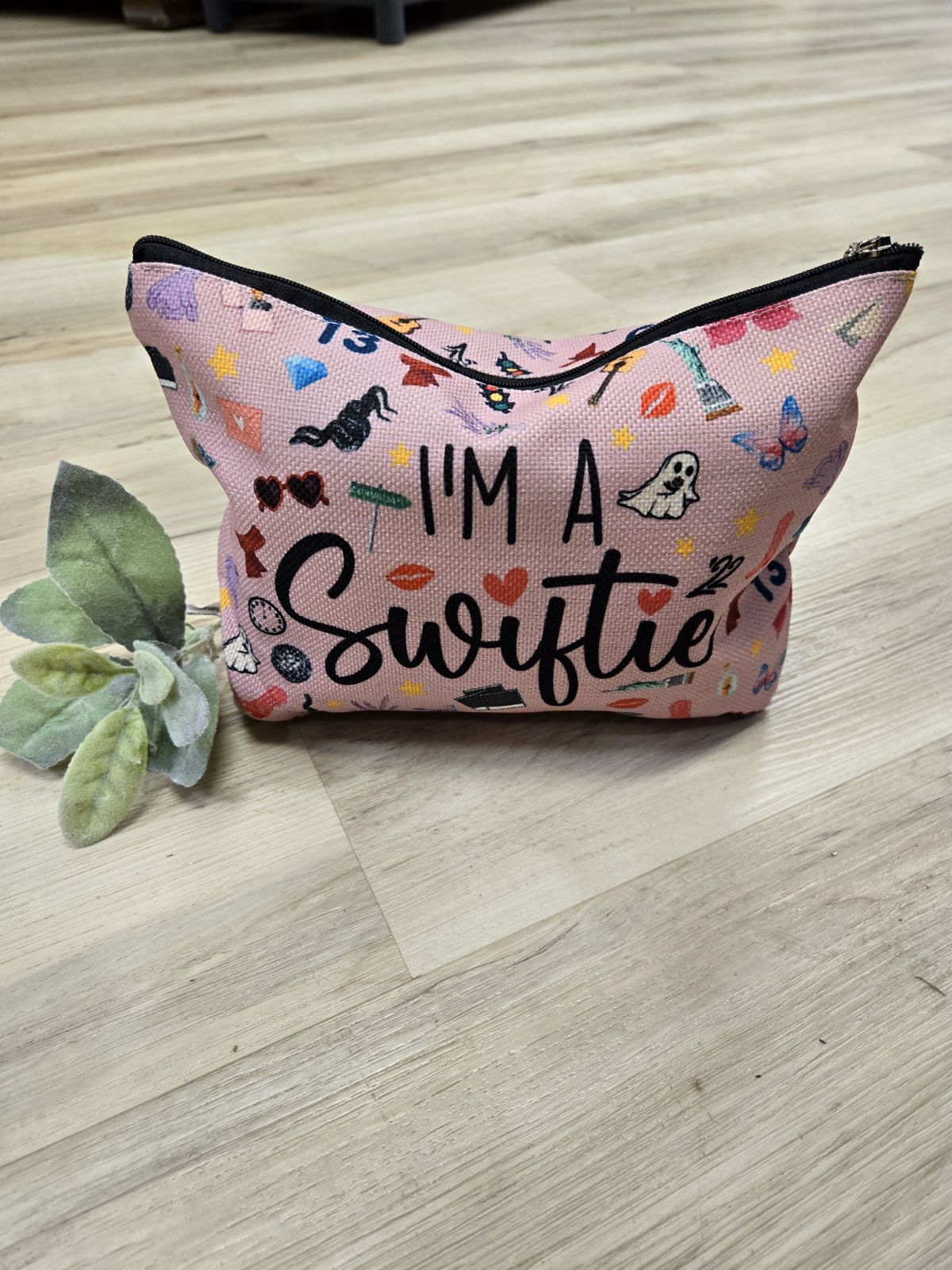 Singer inspired Cosmetic Bag