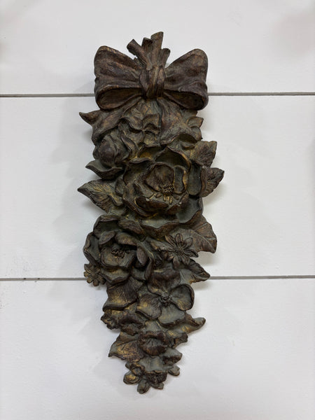 Brown Floral Wall Decor