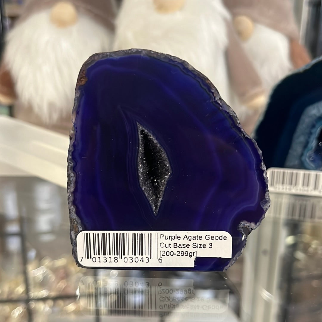 Purple Agate Geode