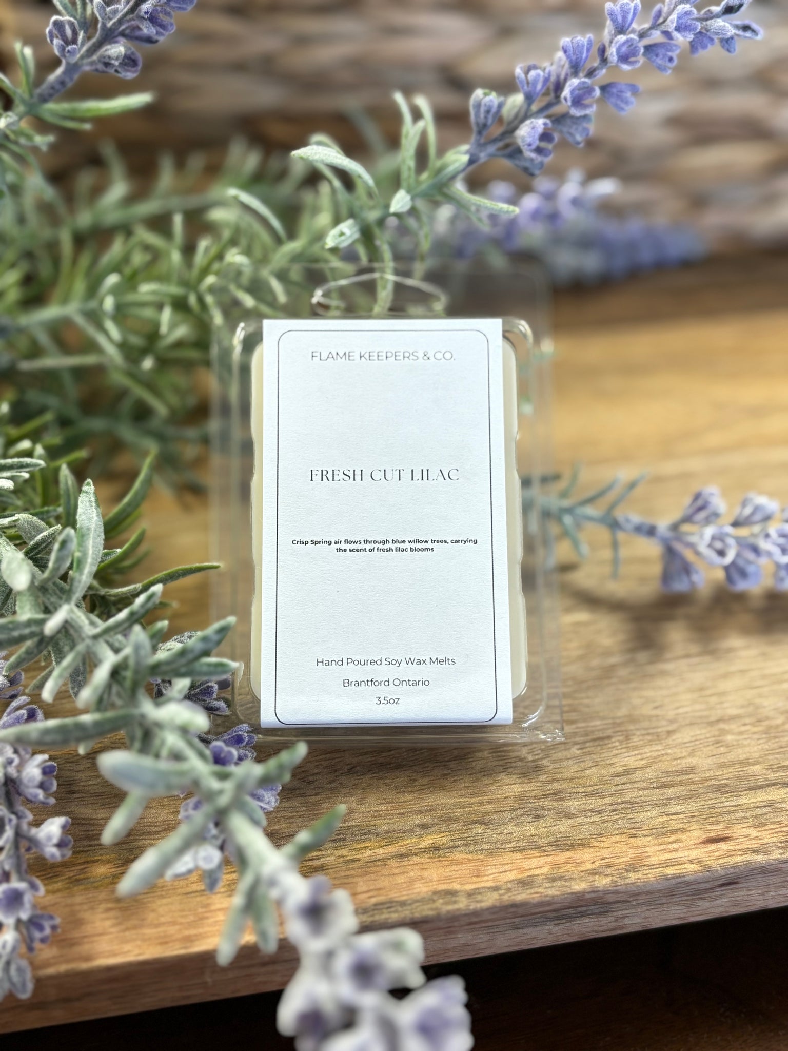 Fresh Cut Lilacs 3 oz Soy Wax Melt