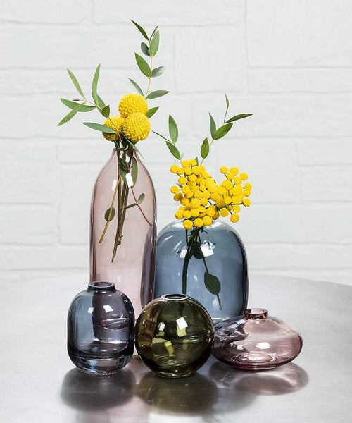 Small Dark Rose Bud Vase - Assorted Styles
