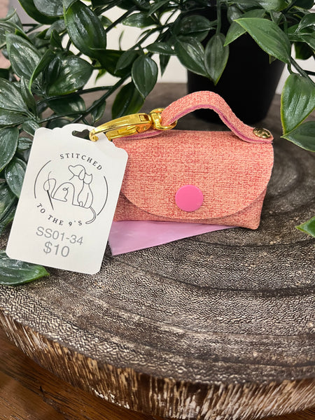 STN - Vegan Leather Baggie Holder