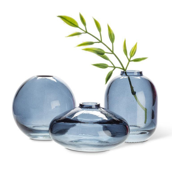 Small Dark Blue Bud Vase - Assorted Styles