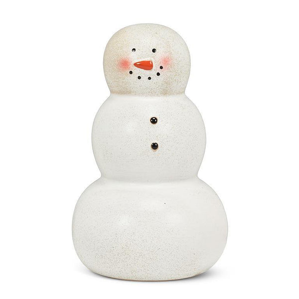 Large Happy Snowman- 6.5”H