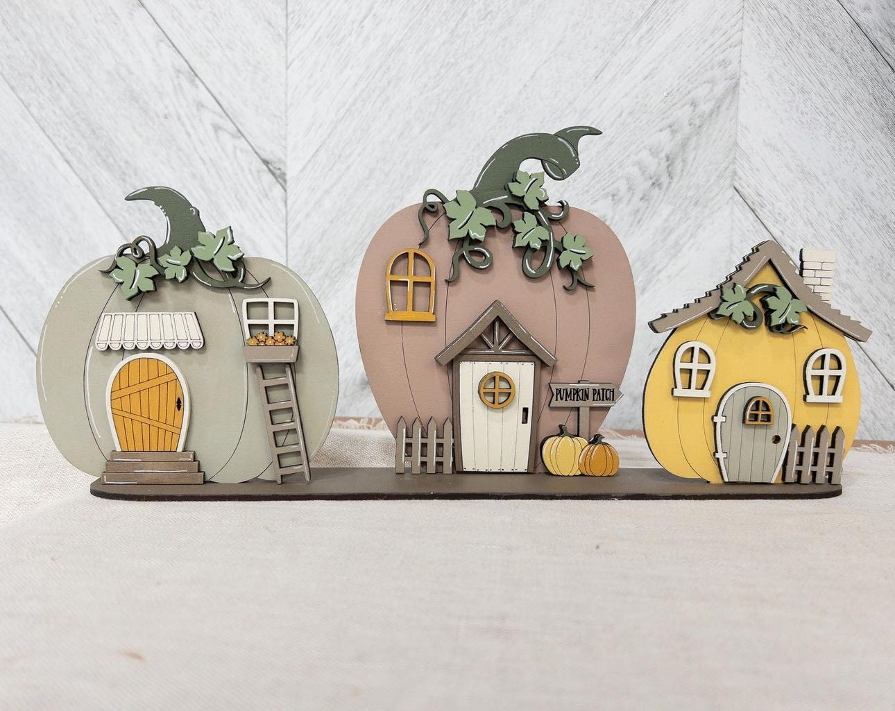 3D DIY Pumpkin House Workshop