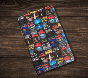 Large Handmade Notebook - Stephen King