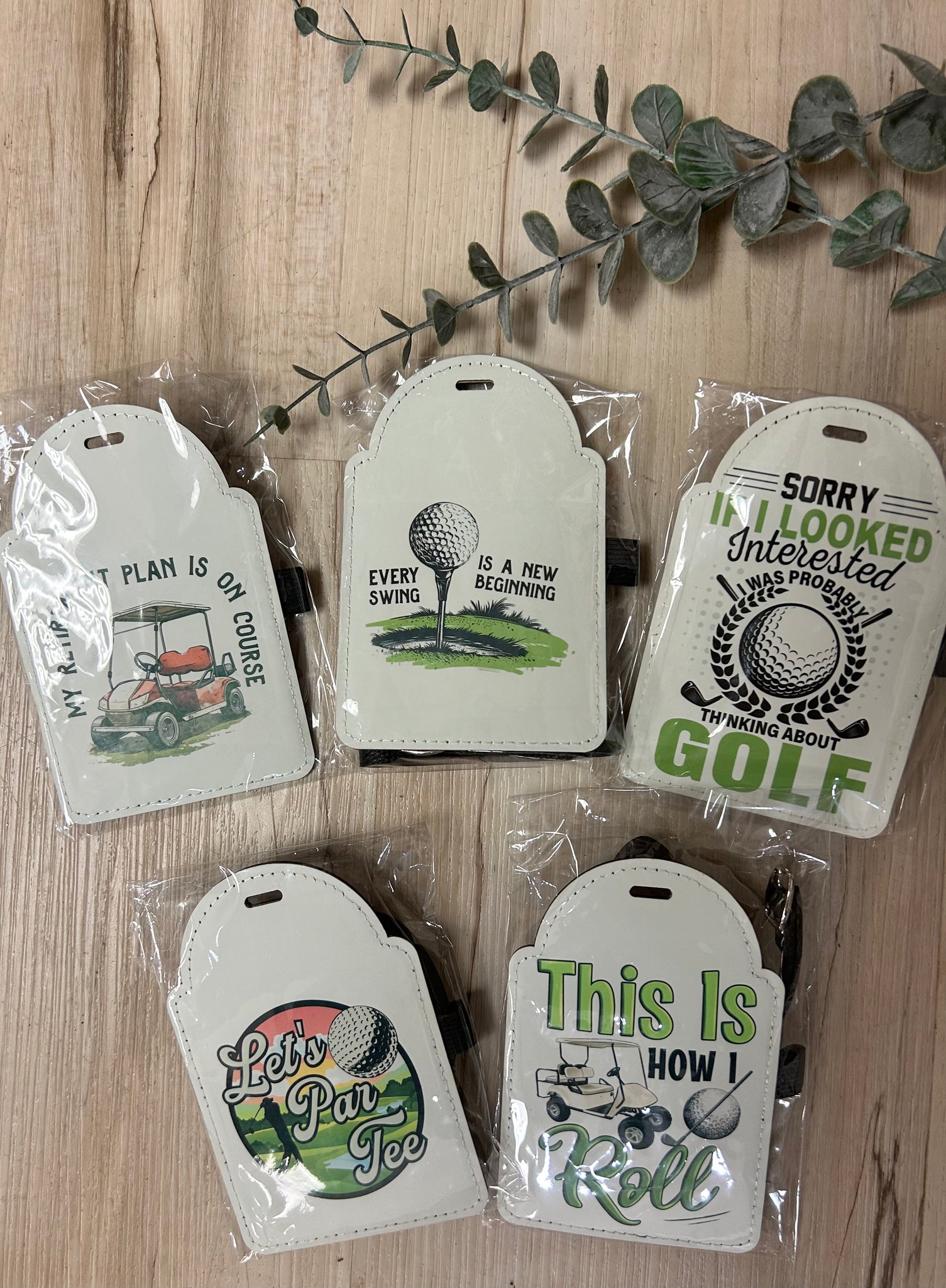 Golf Bag Tags - Assorted
