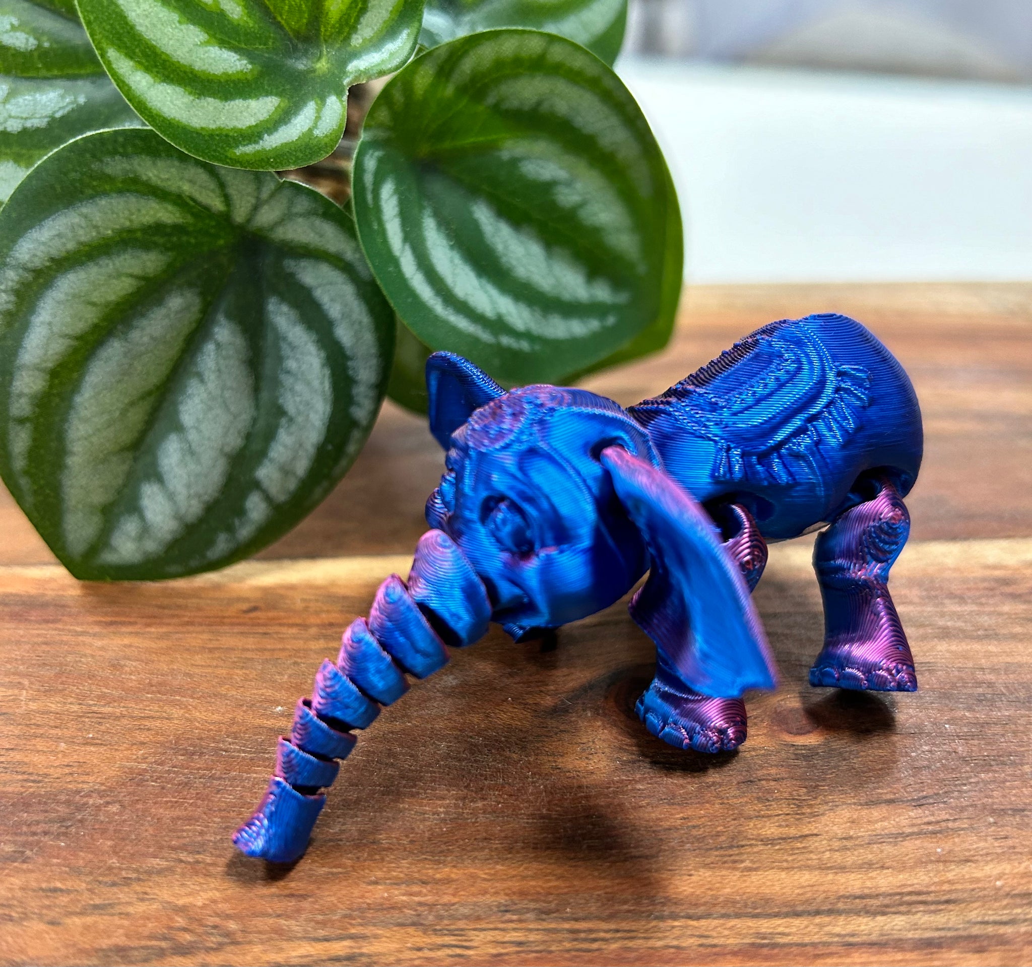3D Printed Mini Elephant - Assorted Colours