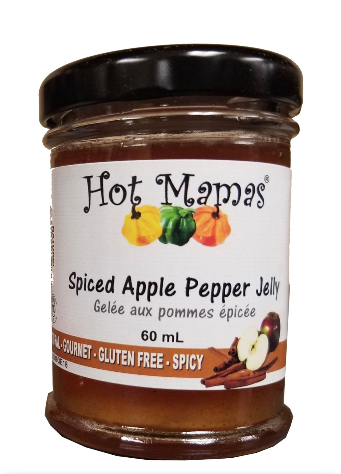Hot Mamas Spiced Apple Pepper Jelly 60 ml