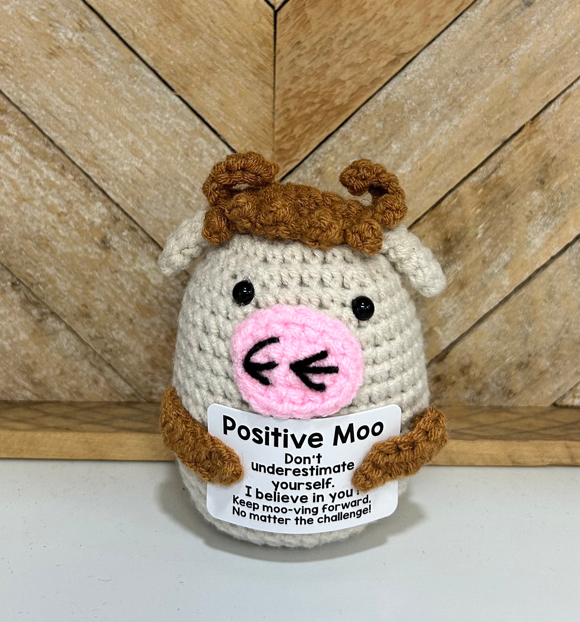 Crochet Highland Cow - Positive Moo