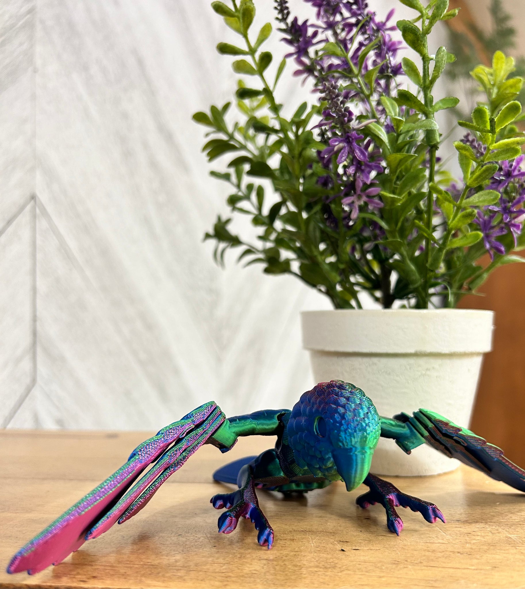 3D Printed Parrot - Assorted Colours
