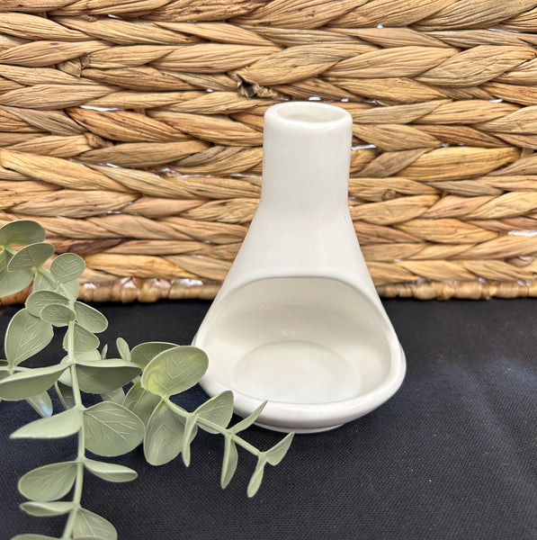 White Ceramic Incense burner