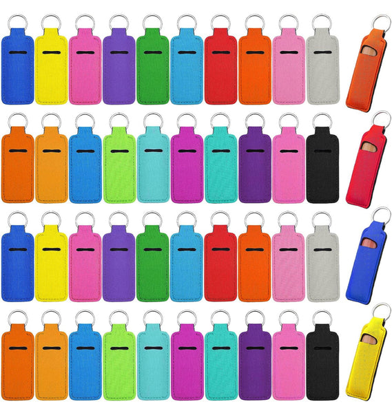 LipBalm Keychain Holders - Assorted Colours