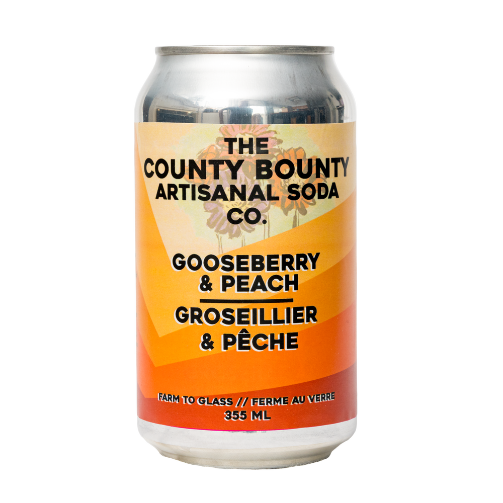 Gooseberry Peach Soda - 355mL