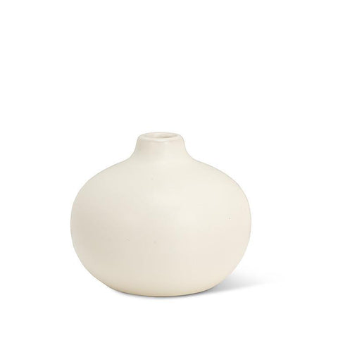 Small Ball Bud Vase - Ivory