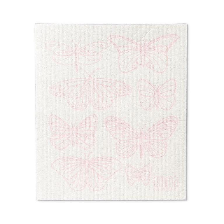 Multiple Butterflies Swedish Dish Cloth