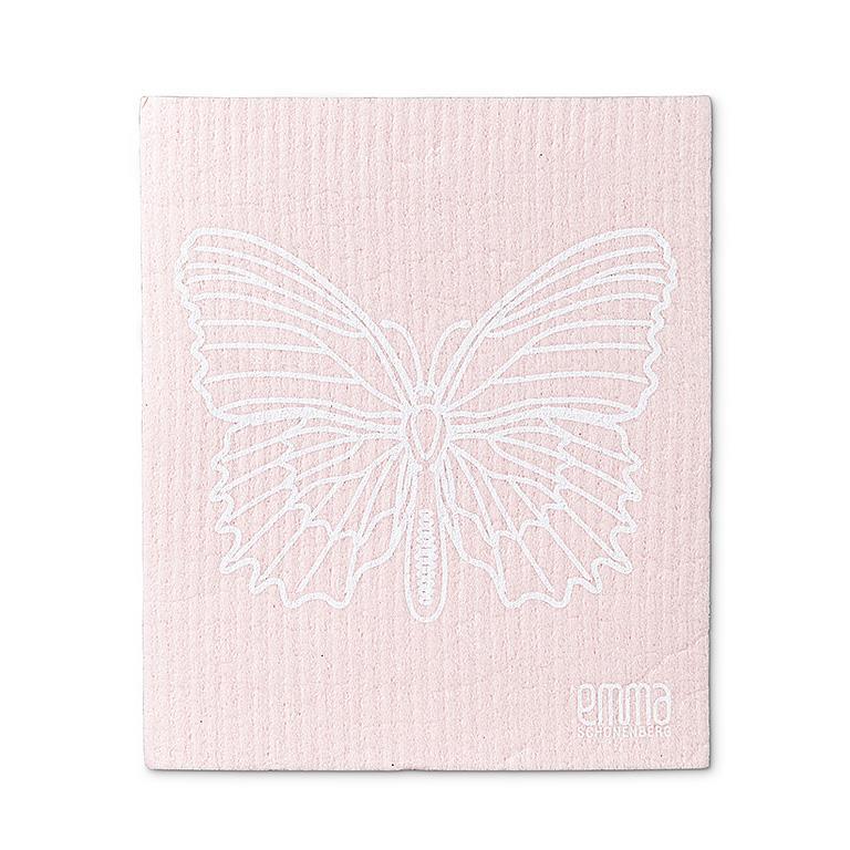 Single Butterfly Swedish Dish Cloth