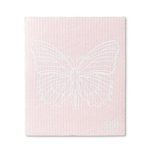 Single Butterfly Swedish Dish Cloth