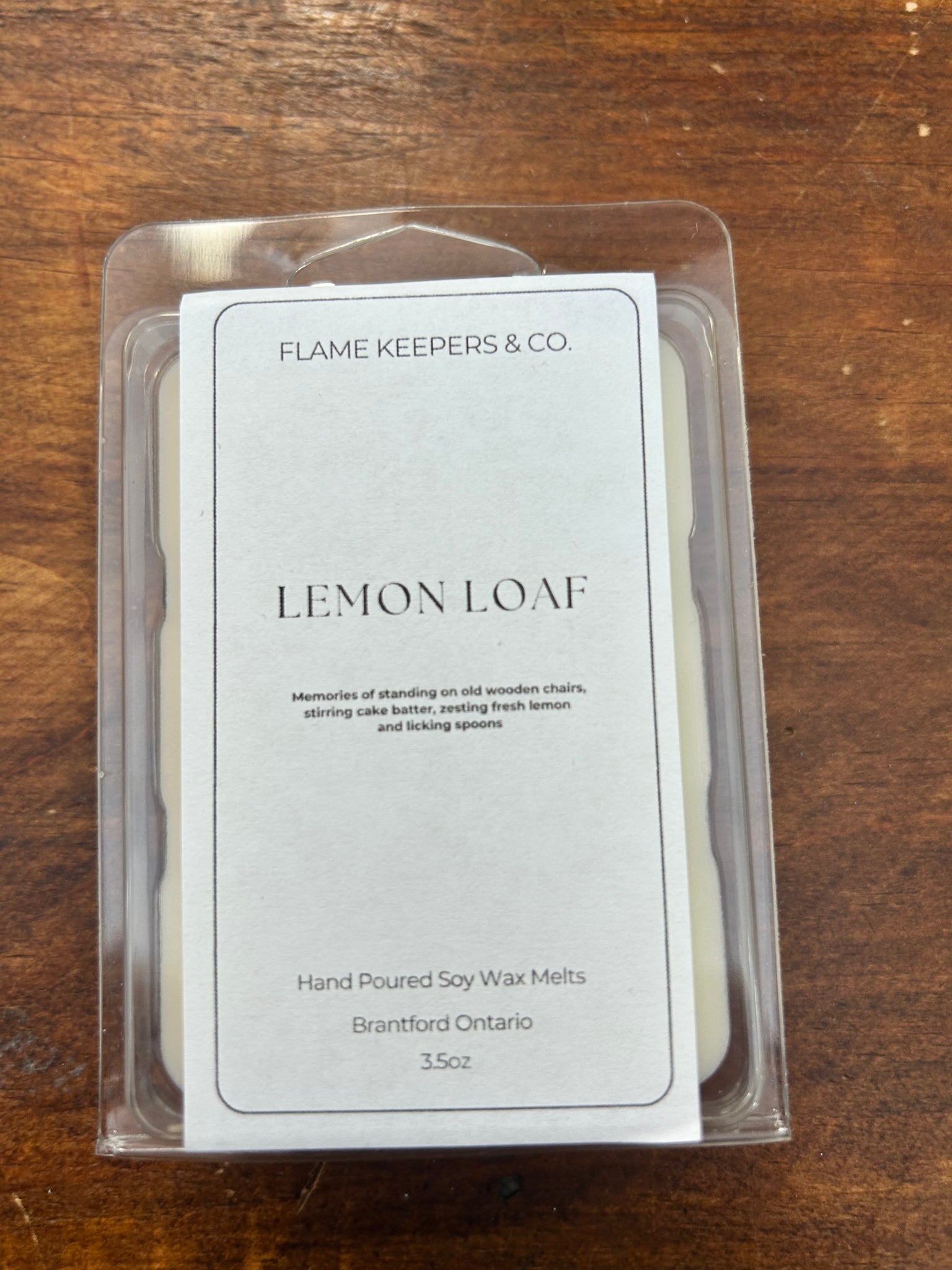Lemon Loaf 3 oz Soy Wax Melt